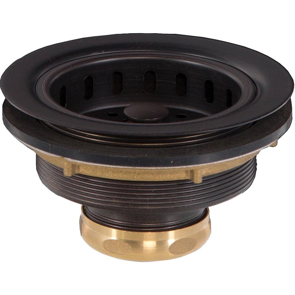 Company, Inc DBSM-OB Duo Basket Strainer With O-ring Stopper, Brass, Oil-Rubbed Bronze