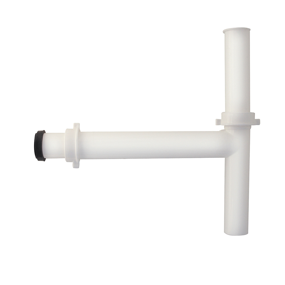 BRAXTON HARRIS EODKTT Telescopic Tee Disposer Kit, 1-1/2 in Nominal, Polypropylene, White