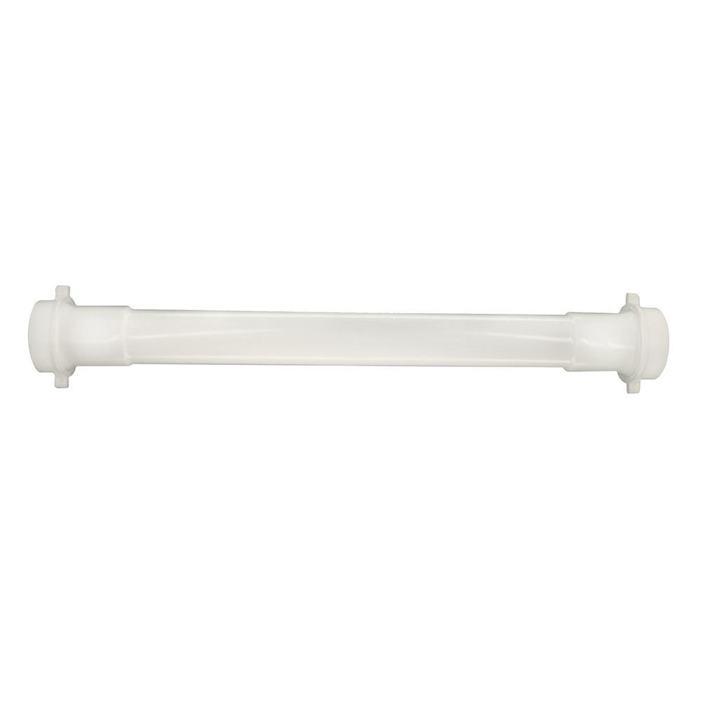 Watts 738 666 PVC White One End Slip-Joint Extension Tube, 1-1/2 inch x 16 inch