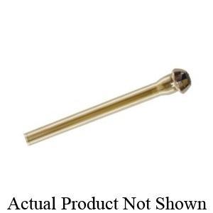 BRAXTON HARRIS FLRC3-20C-PB Corrugated Lavatory Riser, 20 in, Copper, Polished Brass