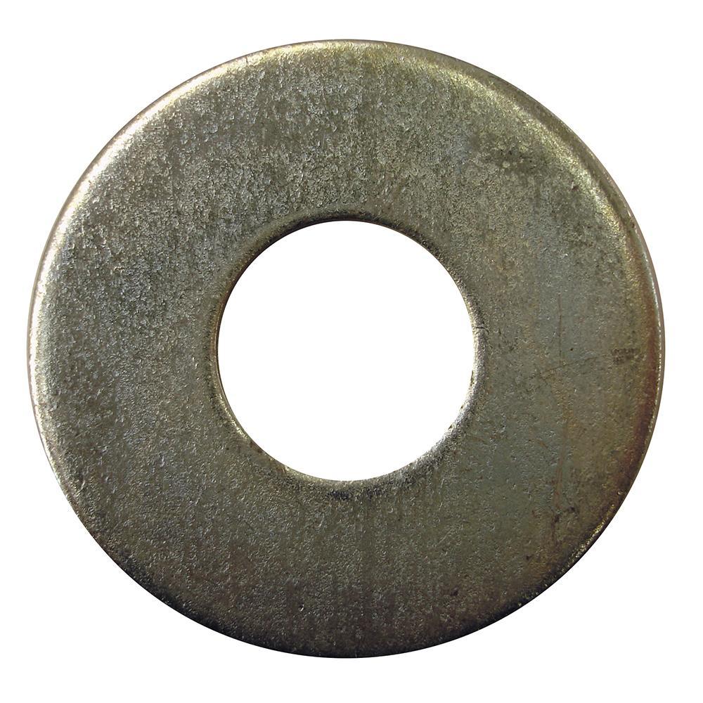 Riex Zinc Plated Flat Washer, 3/8 inch