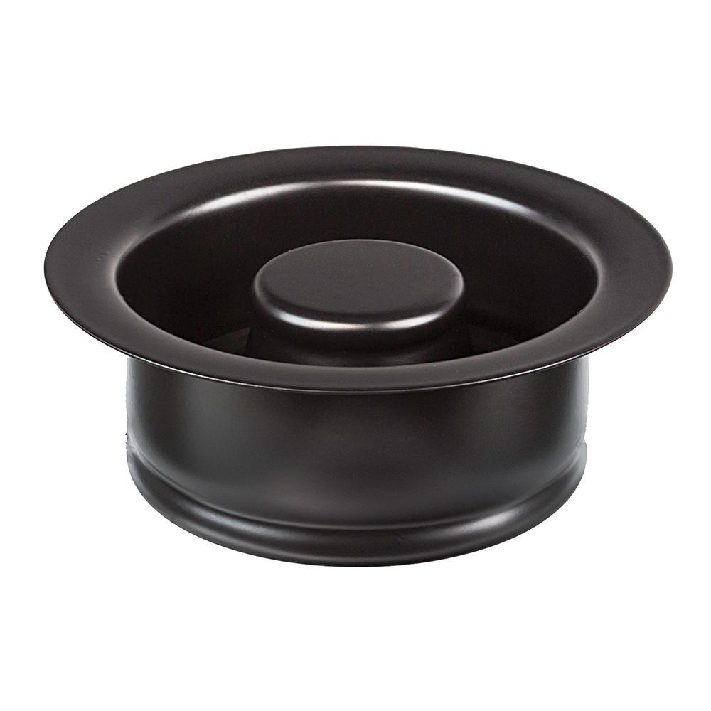 Company, Inc GDFSKM-FB Disposal Flange and Stopper, Metal, Flat Black
