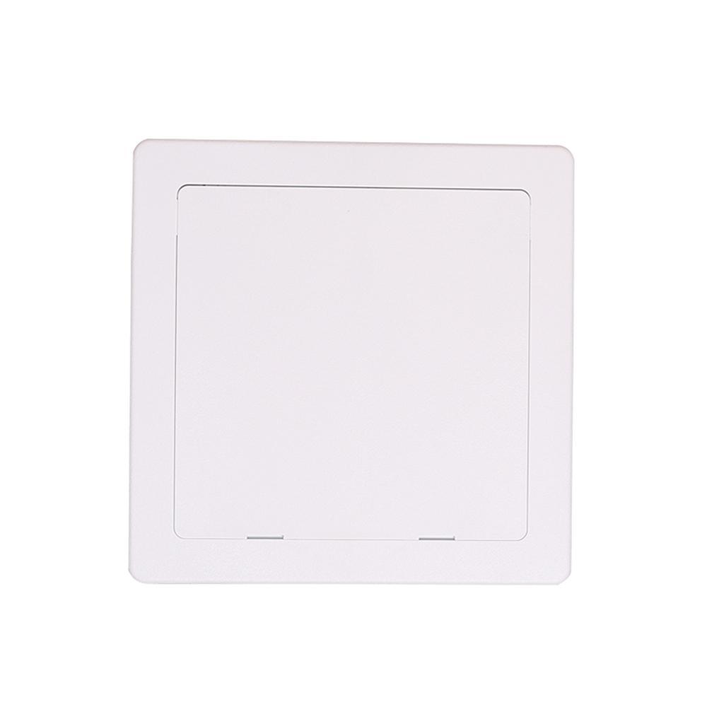 BRAXTON HARRIS PAPSI8 Snap-In Access Panel, 8 in L, 8 in W, ABS, White