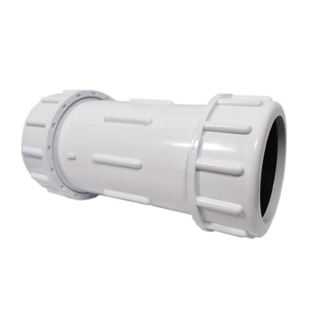 PVC Dresser Coupling, 2-1/2 inch, Compression; 24/Carton