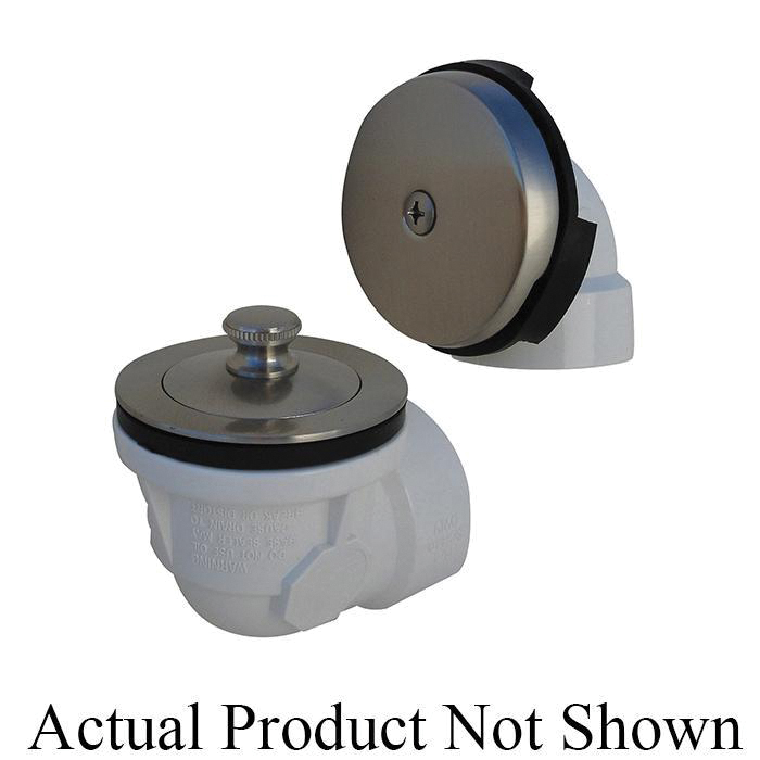 Braxton Harris One-Hole Lift and Turn Drain Kit, Stainless Steel