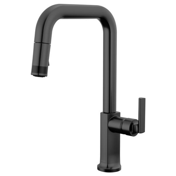 delta® 63007LF-BLLHP Kitchen Faucet, Deck, Pull-Down, Matte Black