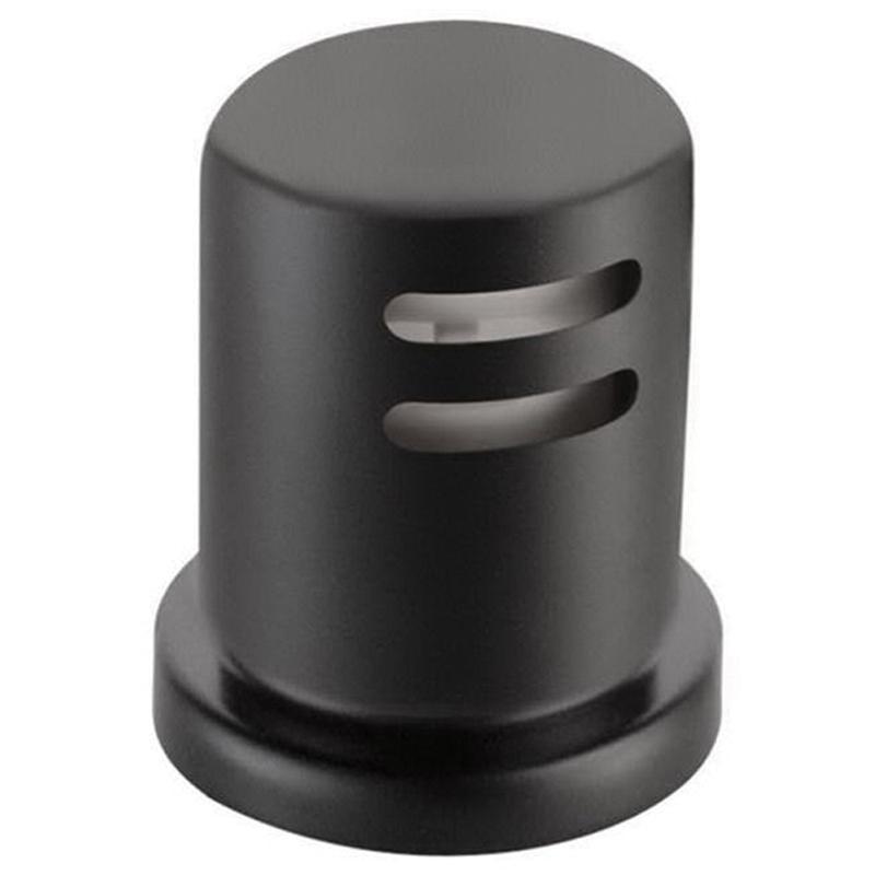 BRIZO® 69060-BL Air Gap, 5/8 x 7/8 in, Brass/Polyethylene, Matte Black, 8-3/4 in OAH