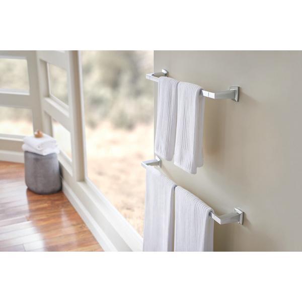 BRIZO® Vettis® 693088-PC Towel Bar, 30 in L Bar, 32-3/16 in OAL, Zinc