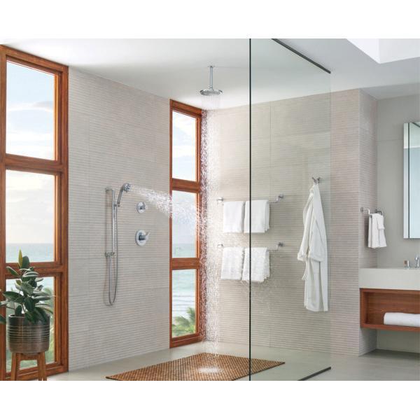 BRIZO® Litze® 85735-PC Handshower, 3-1/2 in Spray Face, H2OKinetic® Rinsing, Massage, Pause Spray, 1.75 gpm, NPSM thumbnail 4