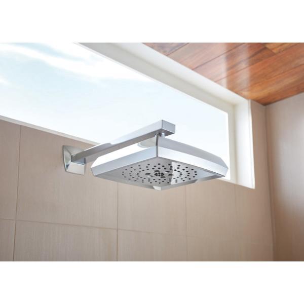 BRIZO® Vettis® 87488-PC Showerhead, 1.75 gpm, 4 -Spray, Wall Mounting, 8 in Head, Chrome