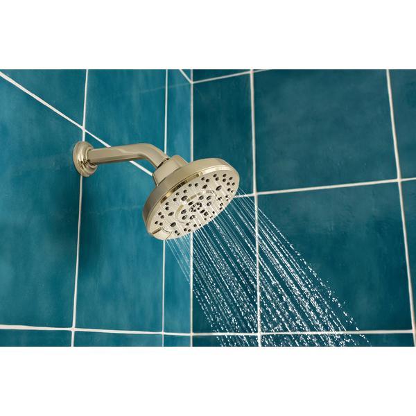 BRIZO® Levoir® 87498-PN Showerhead, 1.75 gpm, 4 -Spray, Wall Mounting, 6-7/8 in Head, Polished Nickel thumbnail 4