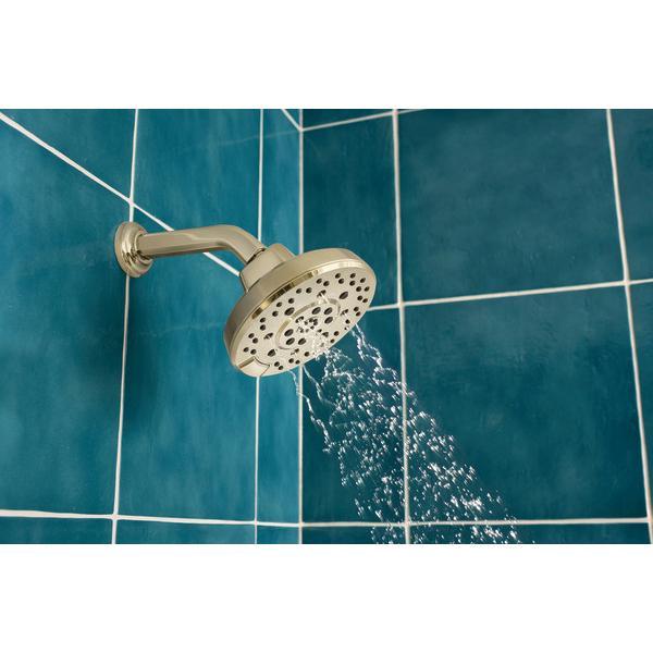 BRIZO® Levoir® 87498-PN Showerhead, 1.75 gpm, 4 -Spray, Wall Mounting, 6-7/8 in Head, Polished Nickel