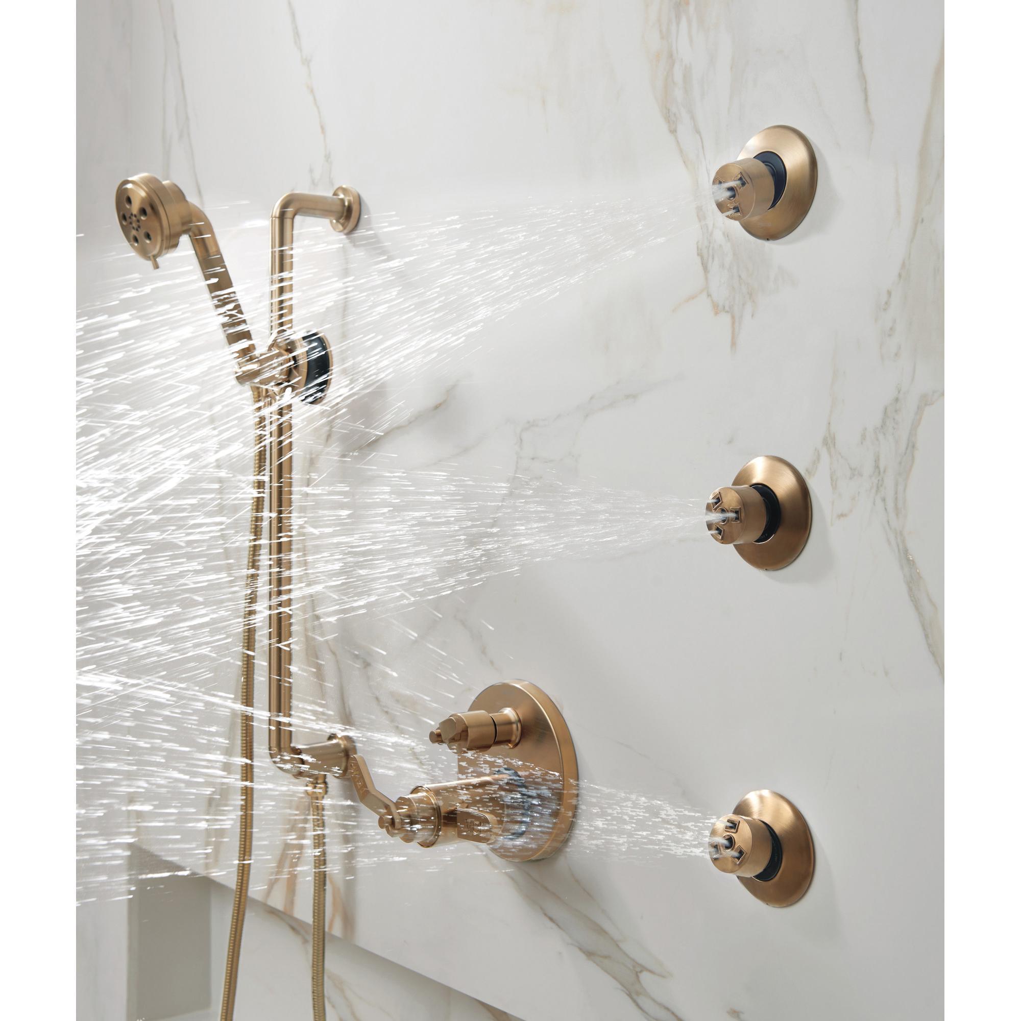 BRIZO® Litze® 88735-GL Handshower, 3.2 in Spray Face, H2OKinetic® Rinsing, Massage, Pause Spray, 1.75 gpm, NPSM thumbnail 2