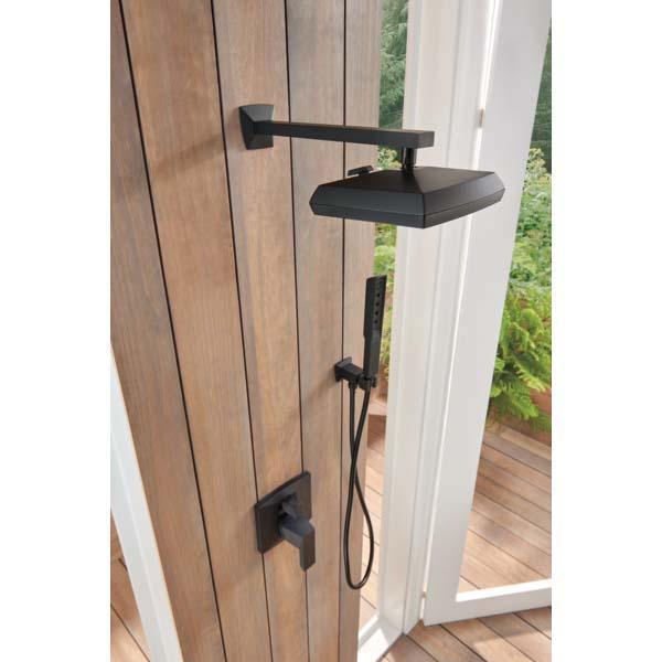 BRIZO® Vettis® 88788-BL Slide Bar Handshower, H2OKinetic®, Massage, Pause Spray, 1.75 gpm, 60 to 82 in L Hose, NPT