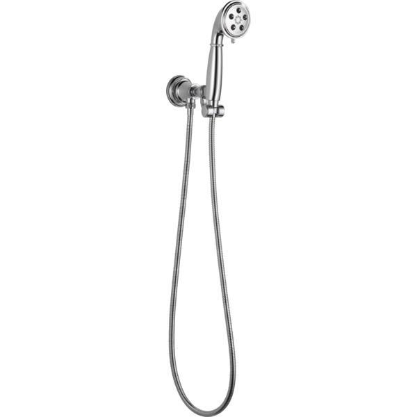 BRIZO® Rook® 88861-PC Handshower, H2OKinetic®, Massage, Pause Spray, 1.75 gpm, 60 to 82 in L Hose, NPSM, Chrome thumbnail 2