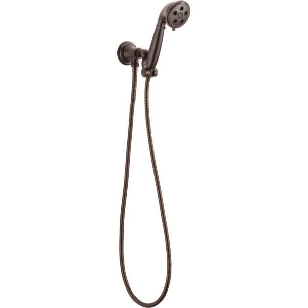 BRIZO® Rook® 88861-RB Handshower, H2OKinetic®, Massage, Pause Spray, 1.75 gpm, 60 to 82 in L Hose, NPSM