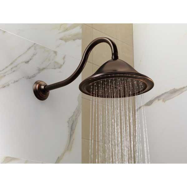 BRIZO® RP52090RB Raincan Showerhead, 1.75 gpm, 1-Spray, Ceiling Mounting, 9 in Head, Venetian Bronze
