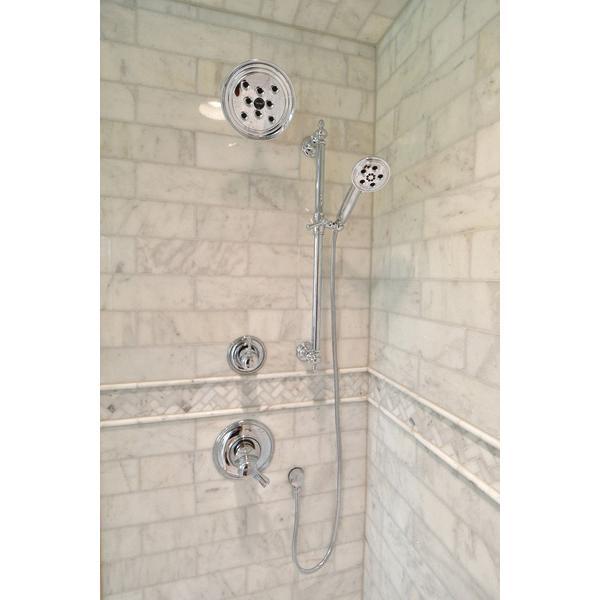 BRIZO® Essential™, Baliza® RP62929PC Shower Arm, 1/2 in, NPT, Brass, Chrome
