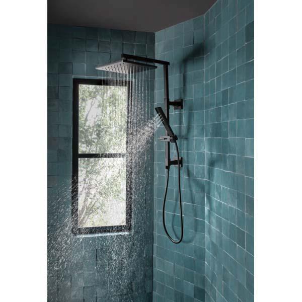 BRIZO® Essential™ RP92007BL Handshower, 1-7/16 in Spray Face, H2OKinetic® Rinsing, Massage, Pause Spray, 1.75 gpm, NPSM