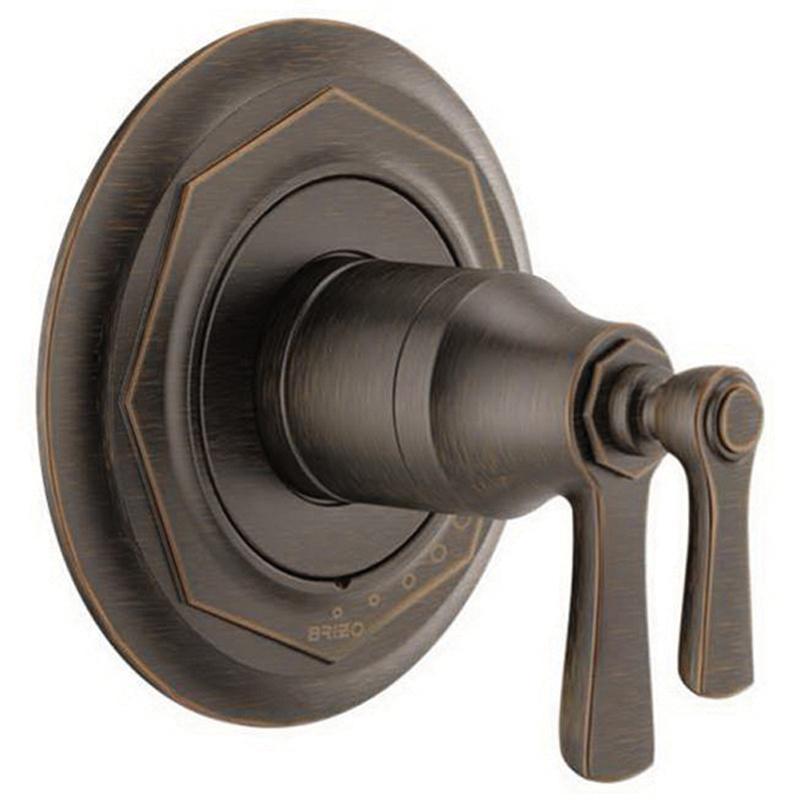 BRIZO® Rook® T60061-RB Valve Only Trim, Lever Handle, 1-Handle -Handle, Brass, Venetian Bronze