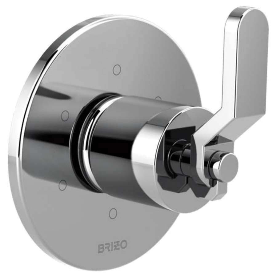 BRIZO® Litze® T60935-PCLHP 6-Function Diverter Trim, 1/2 in, Brass, Chrome-Plated