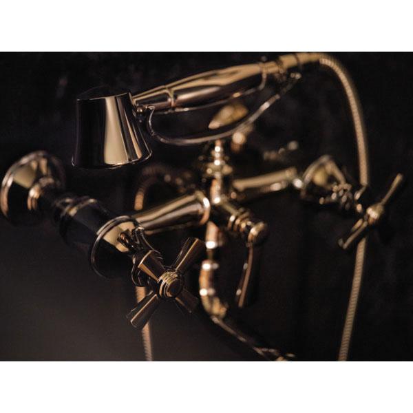 BRIZO® Rook® T70361-PN Tub Filler Trim Kit, Brass, Polished Nickel, 2-Handle -Handle, 1.75 gpm thumbnail 2