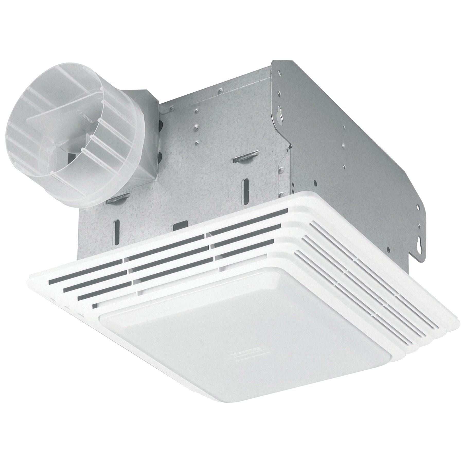 BROAN® 678 Ventilation Fan, 120 V, 1.6 A, 26 ga Steel, Plastic, Galvanized