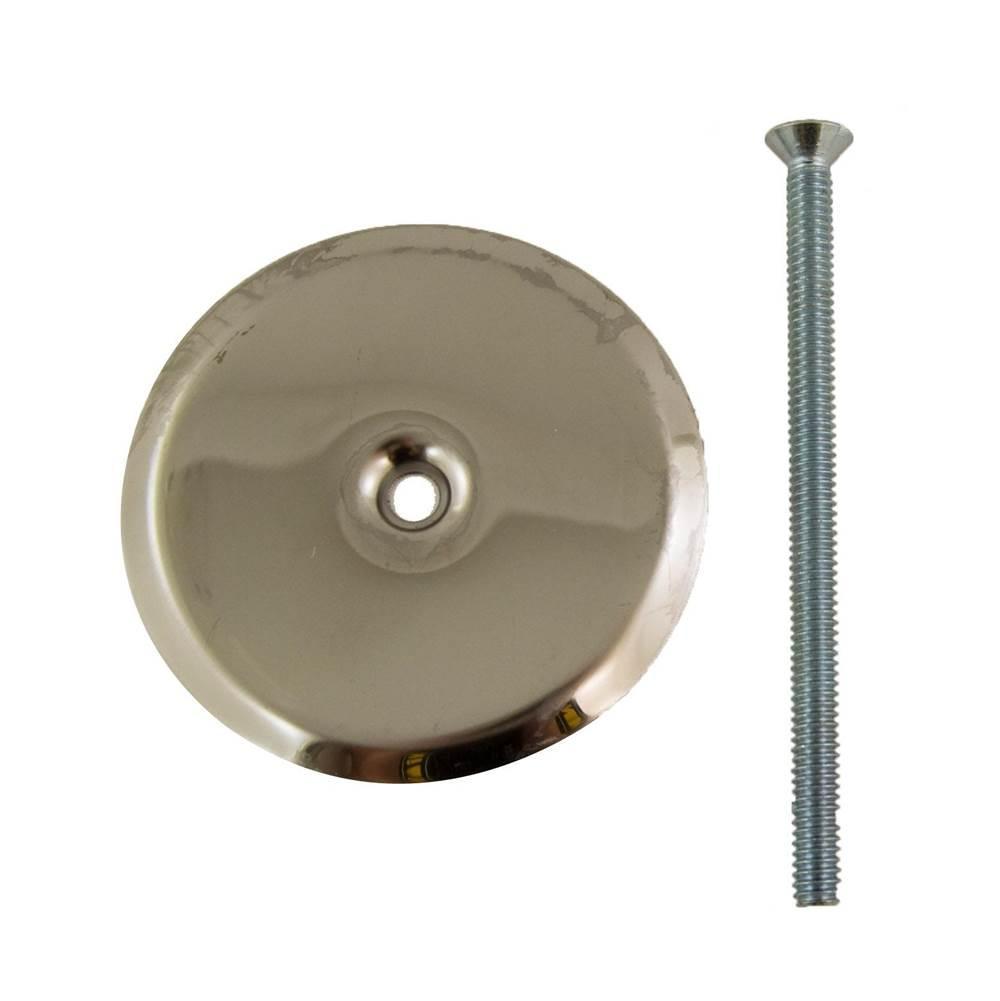 6" Diameter 24 Gauge Stainless Steel Extension Cover w/ 1/4" x 4" Length Bolt