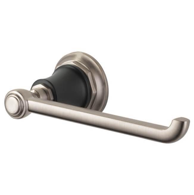 BRIZO® 695061-NKBL Tissue Holder, Luxe Nickel/Matte Black