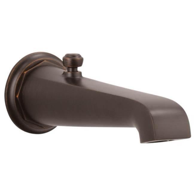 BRIZO® Rook® RP78581RB Pull-Up Diverter Tub Spout, NPT, Brass, Venetian Bronze