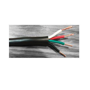 BURTON WIRE & CABLE BP14-04 Mini Split Power and Control Tray Cable, 600 V, 4-Conductor, 14 AWG Conductor, Stranded