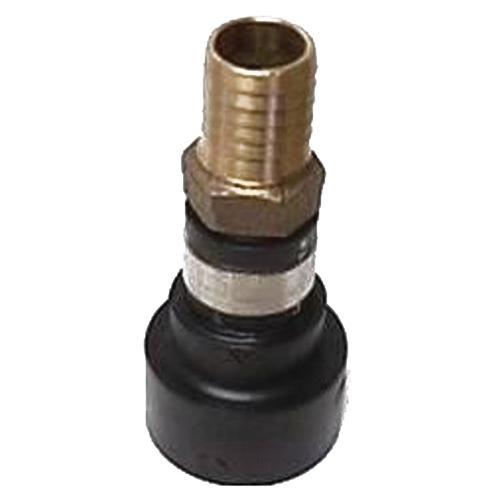 B&D BRC1PE5 Coupling, 1 in Barbed x 1 in Fusion, Brass