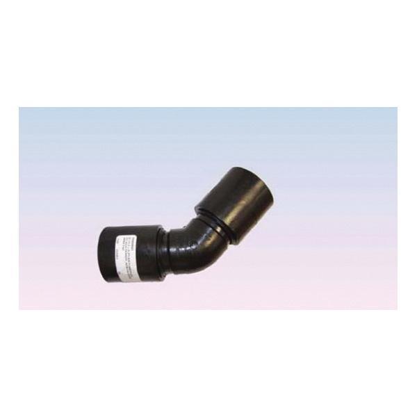 B&D SPE77-45 Elbow, 1-1/2 in Socket Fusion x 1-1/2 in Socket Fusion, Polyethylene
