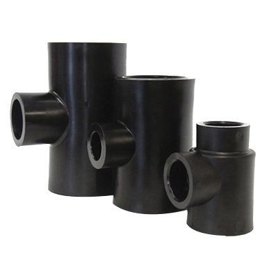 B&D SPT644 Fusion Tee, 1-1/4 in Socket x 3/4 in Socket x 3/4 in Socket, Polyethylene