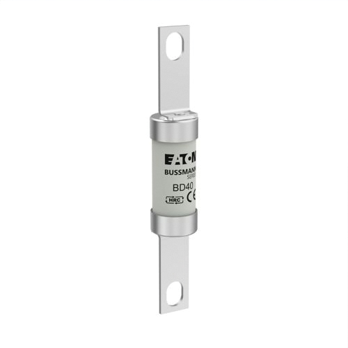 B-Line BD40 Standard Fuse, 500/250 VAC/VDC, 40/63 A, 21 mm Dia Fuse