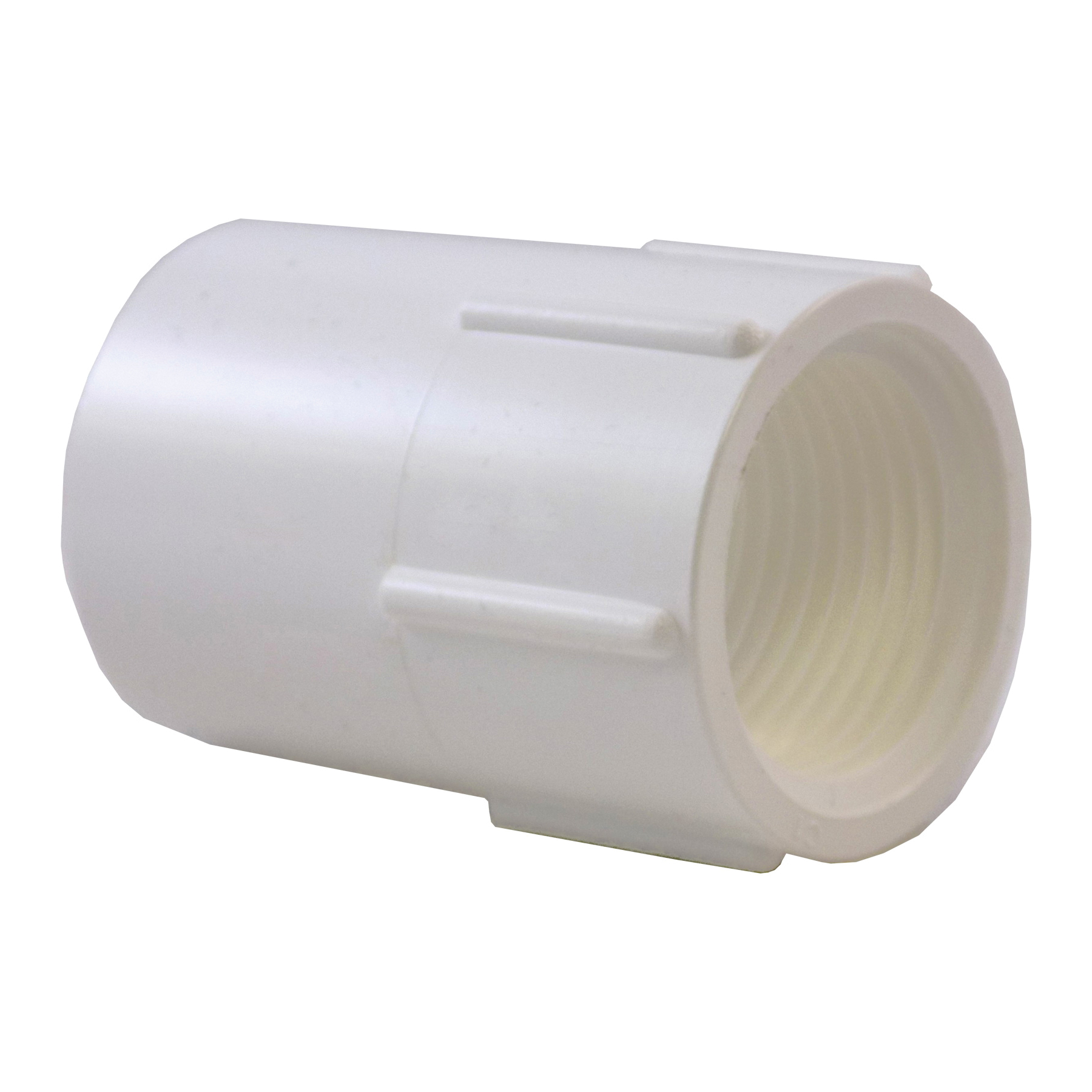 PVC PIPE 1X1 IN OD COUPLING ADAPTER FEMALE FPT SCH 40