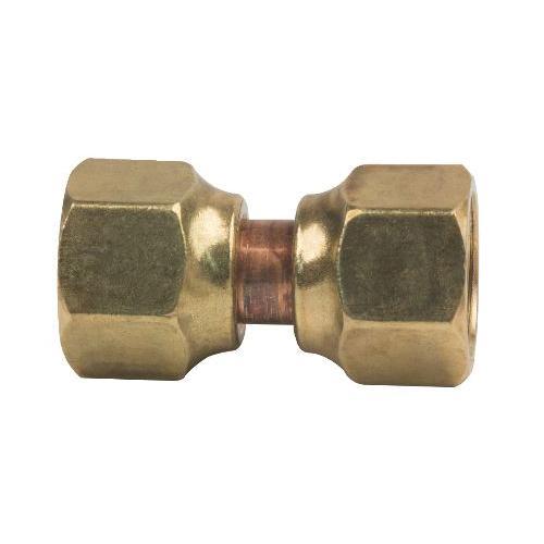 Brass Craft&reg; 114FSV Forged Union Valve Nut Connector, 1/2 inch OD x 1/2 inch OD, Swivel Flare