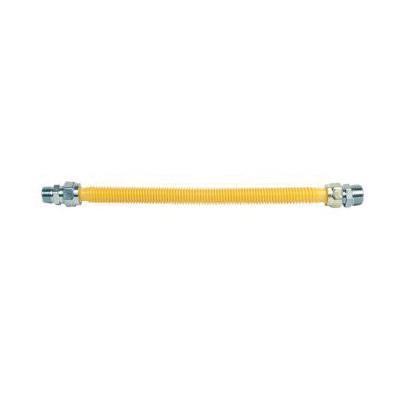 BrassCraft® CSSC Series CSSC14-48 Gas Appliance Connector, 3/4 x 1/2 in, 48 in L, 1/2 in ID, 5/8 in OD, MIP thumbnail 3