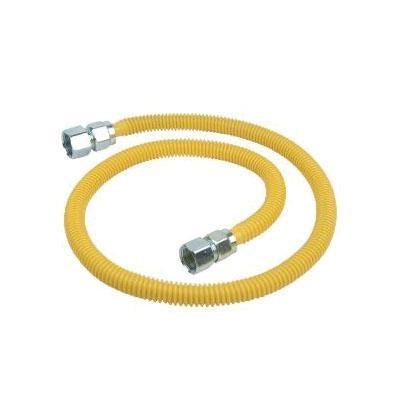 BrassCraft® CSSC Series ProCoat CSSC22-12 Gas Connector, 3/4 x 3/4 in, 12 in L, 1/2 in ID, 5/8 in OD, FIP x FIP thumbnail 2