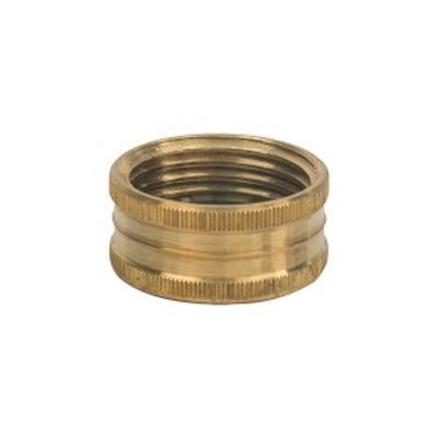 BrassCraft® HC-1 Garden Hose Cap With Washer, 3/4 in Female Hose Thread, Brass, Rough