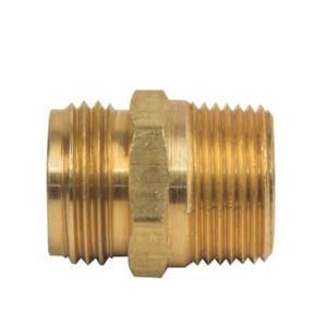 BrassCraft® HU22-12-12TPX Adapter, 3/4 in MHT x 3/4 in MIP, Brass, Rough