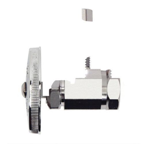 BrassCraft® OR07X C Multi-Turn Angle Stop, 1/2 x 1/4 in Nominal, FIP x Compression, 125 psi, Brass Body, Chrome-Plated