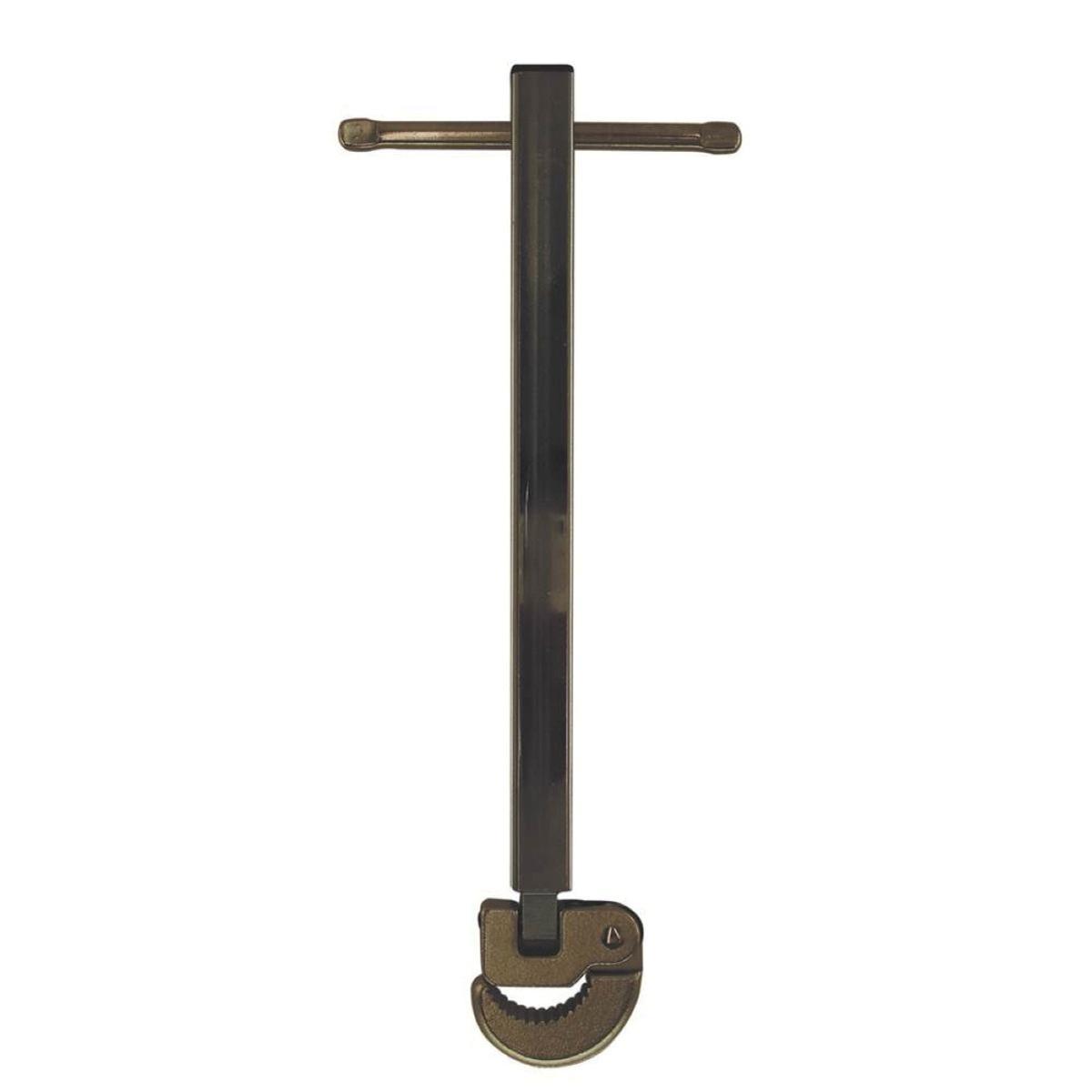 BRAXTON HARRIS BWA Basin Wrench, 10 to 16 in Jaw