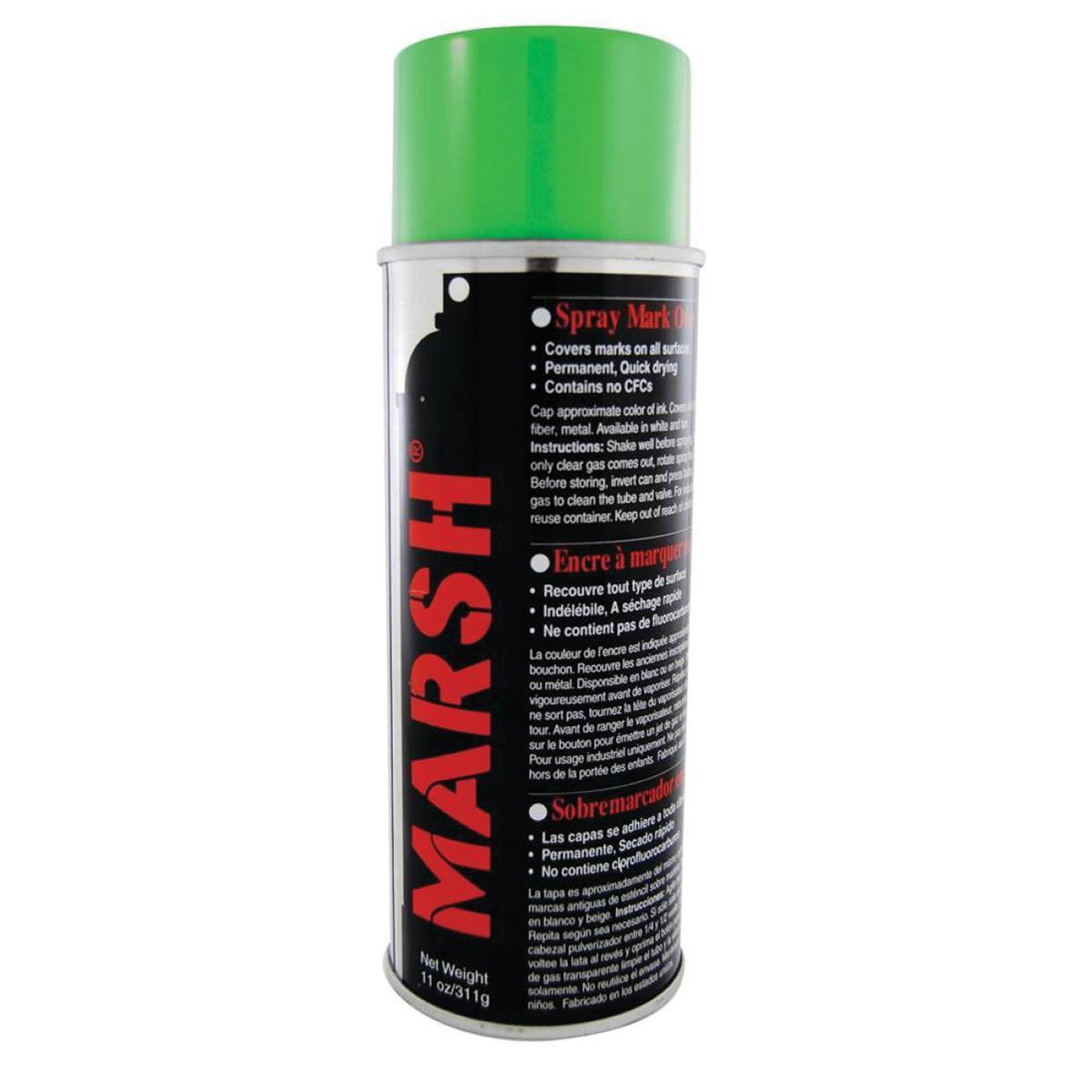 BRAXTON HARRIS MPG Marking Paint, Green, 15 oz