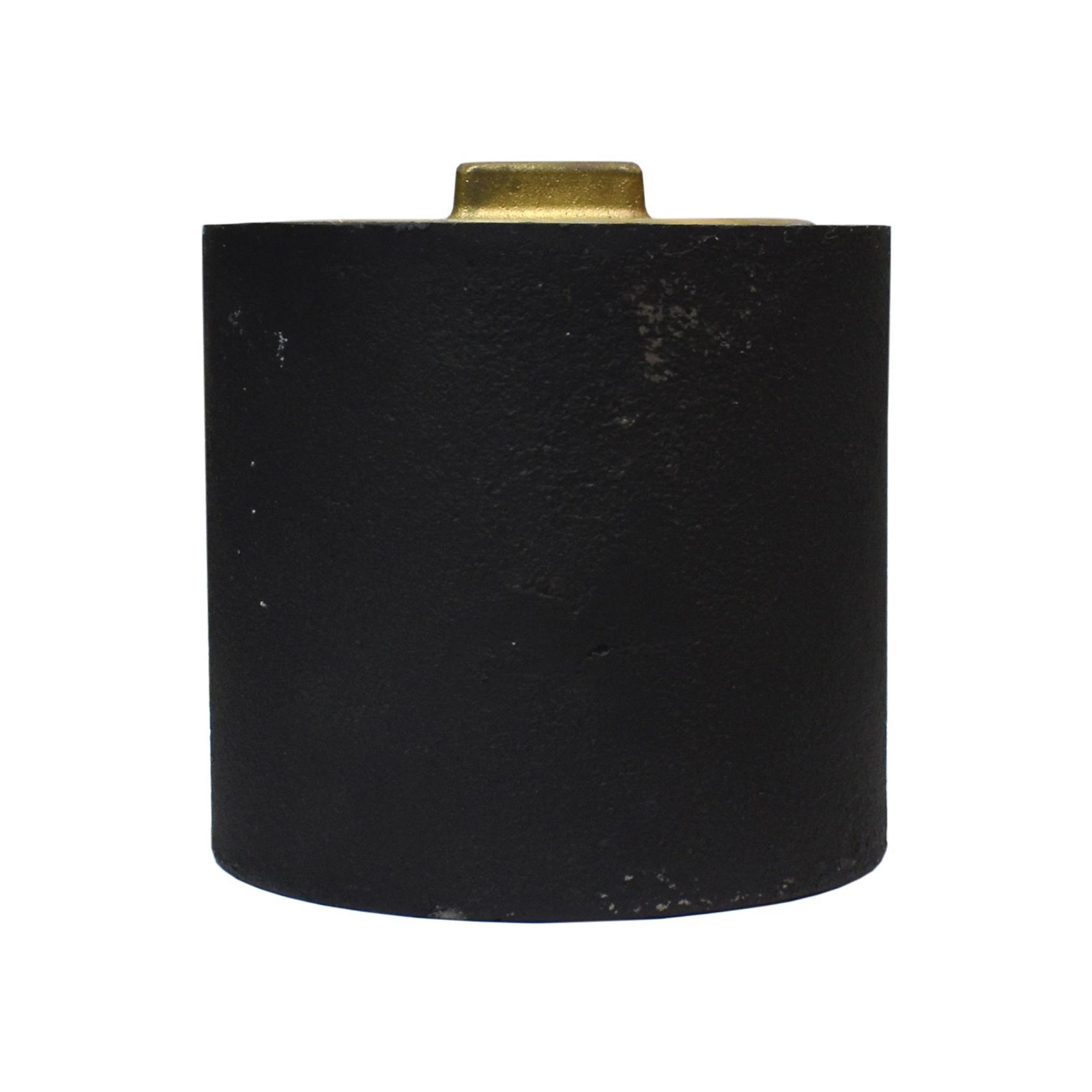 Standard Body Cleanout with Raised Head Brass Plug, 3 inch, Plain; 1/Carton