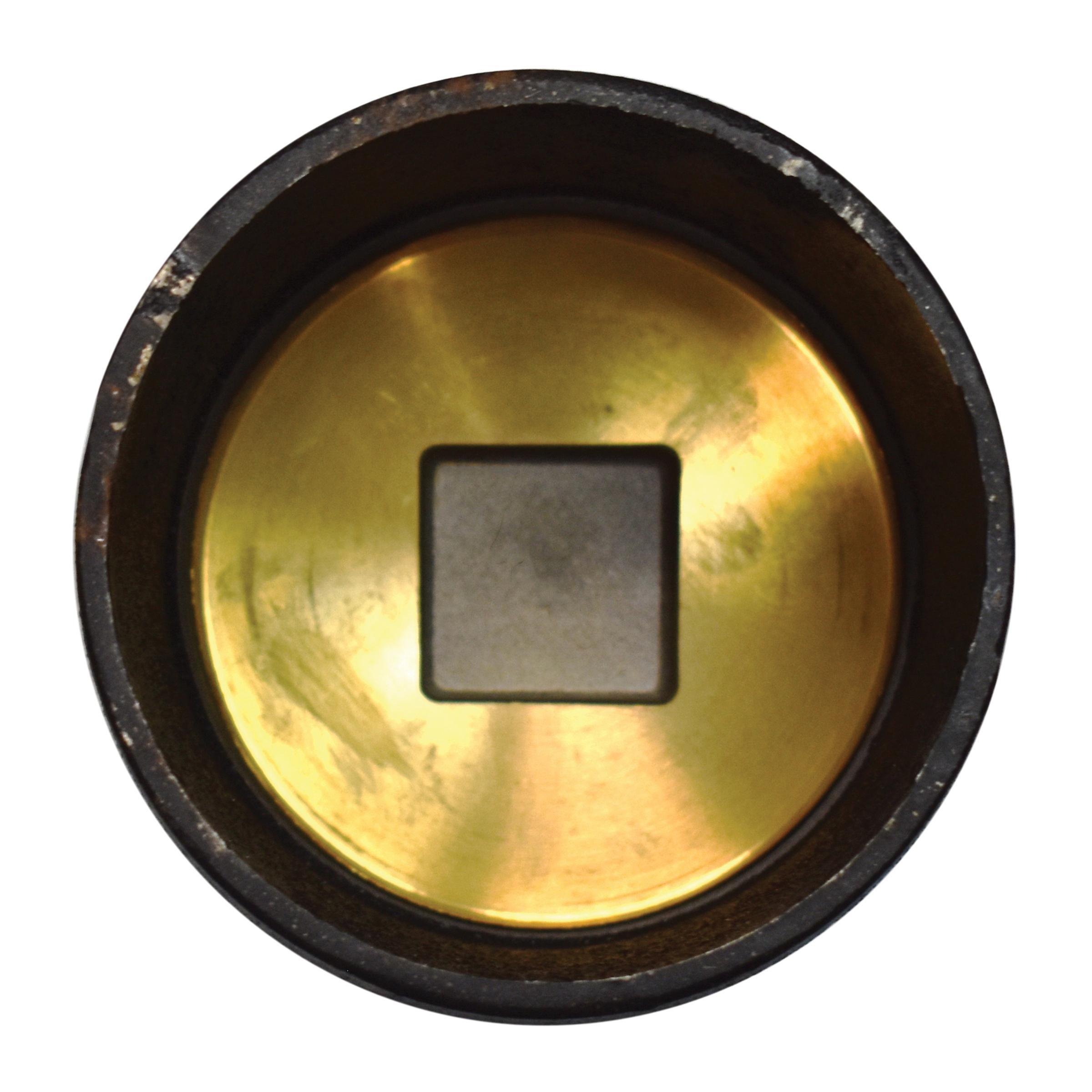 Standard Body Cleanout with Raised Head Brass Plug, 3-1/2 inch, Plain; 1/Carton