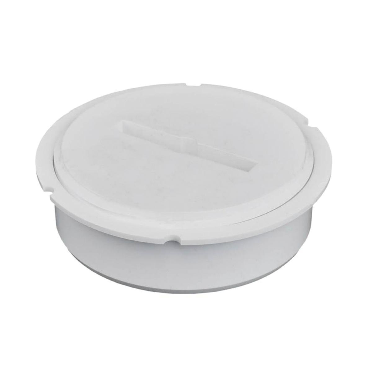 C60108 PVC Heavy-Duty Internal Pipe Cleanout With Countersunk Plug, 4 ...