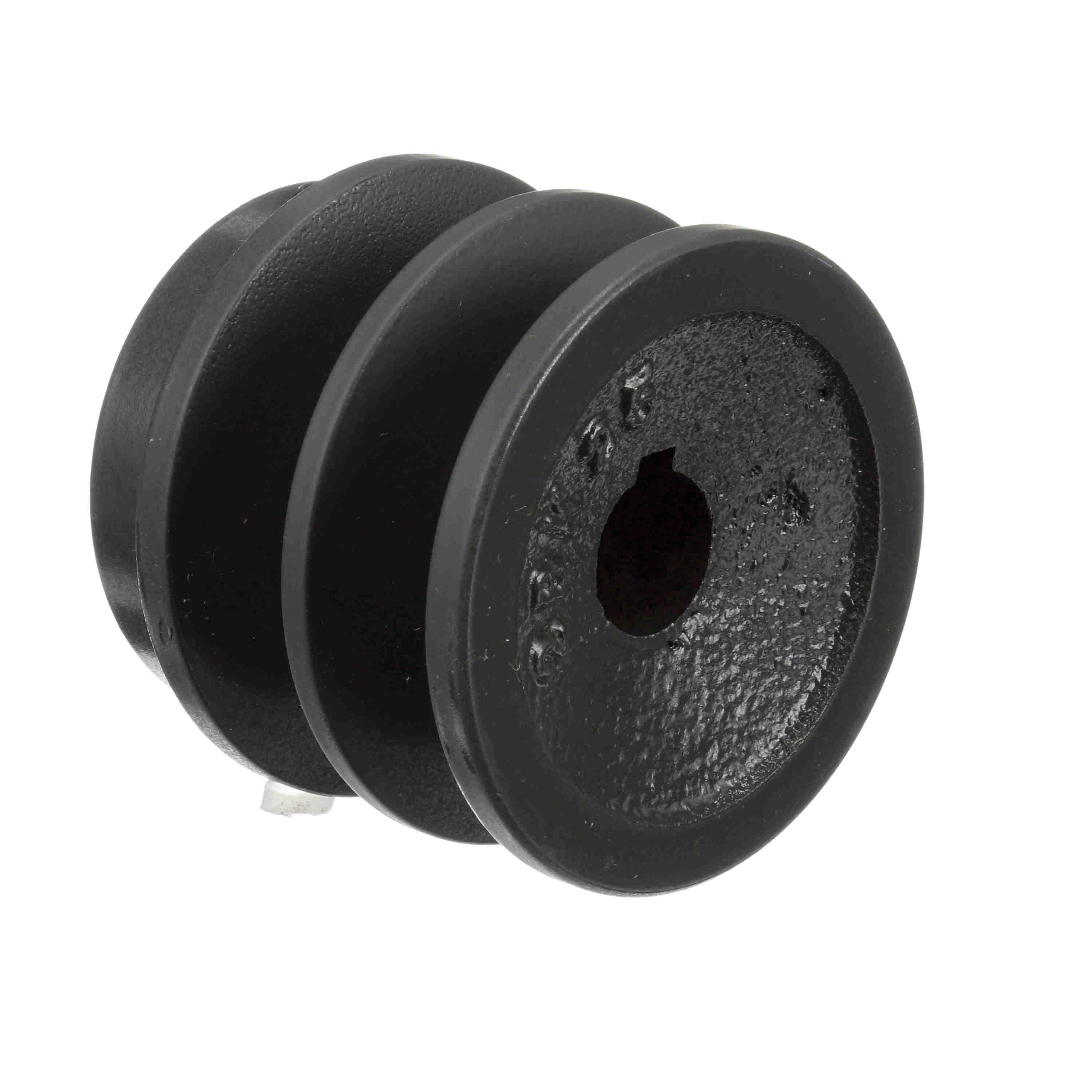 Browning&reg; 1033026 Sheave, 5/8 in Dia Bore, 2-1/2 in OD, 2-Groove, 2 to 2-1/2 in Dia Pitch, 1-3/4 in W Face