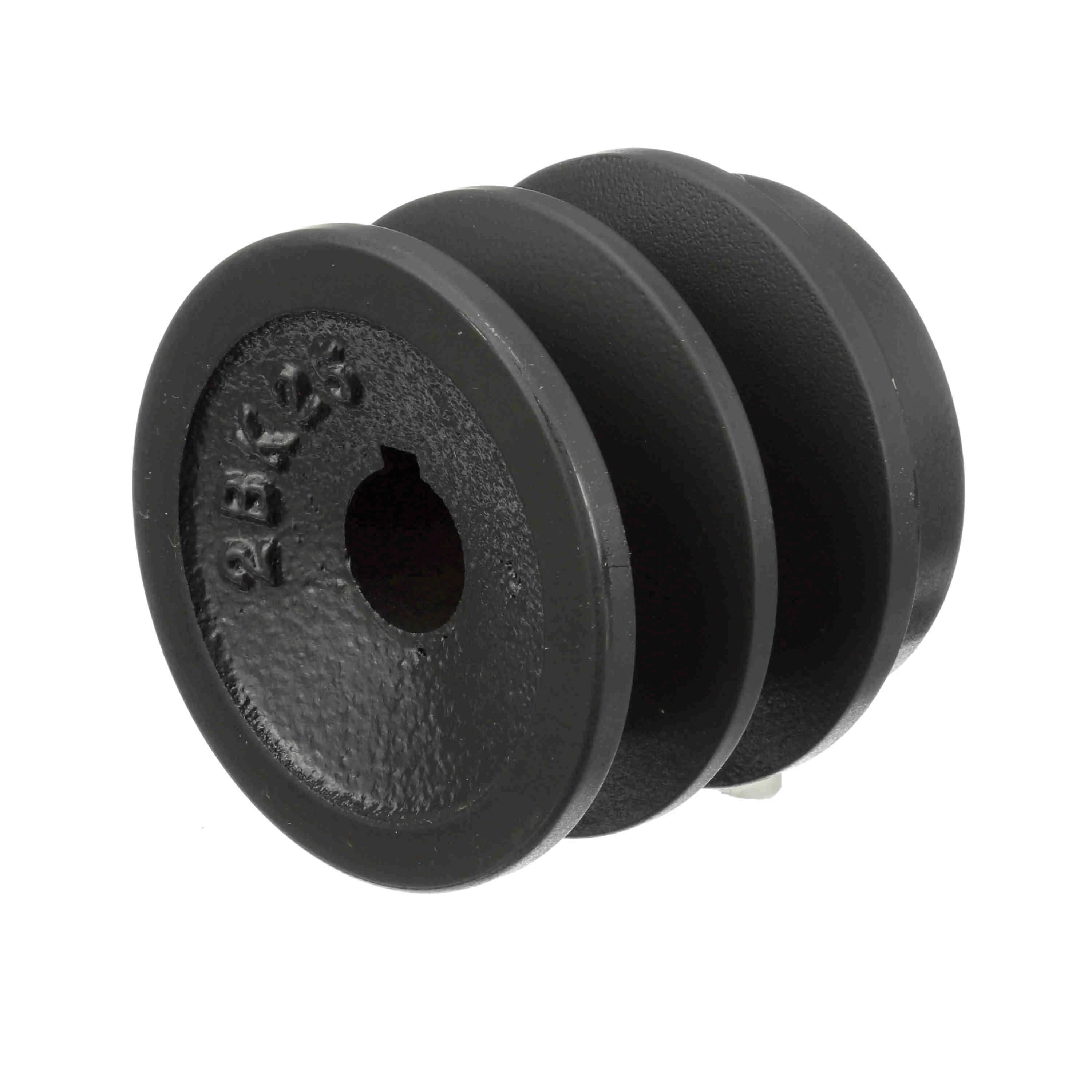 Browning&reg; 1033026 Sheave, 5/8 in Dia Bore, 2-1/2 in OD, 2-Groove, 2 to 2-1/2 in Dia Pitch, 1-3/4 in W Face