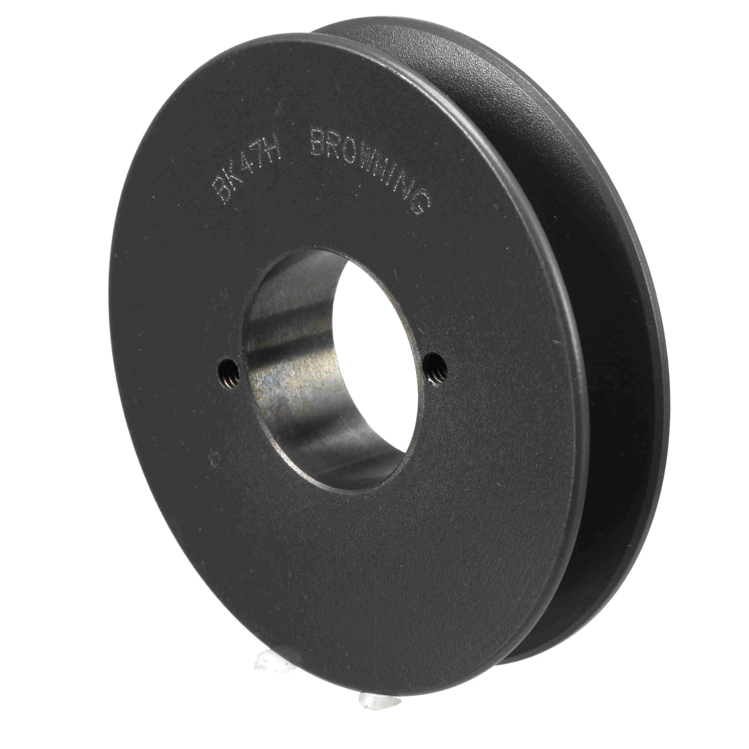 Browning® FHP Series 1042449 Sheave, 3/8 to 1-1/2 in Dia Bore, Split Taper Bushed Bore, 4.45 in OD, 1-Groove